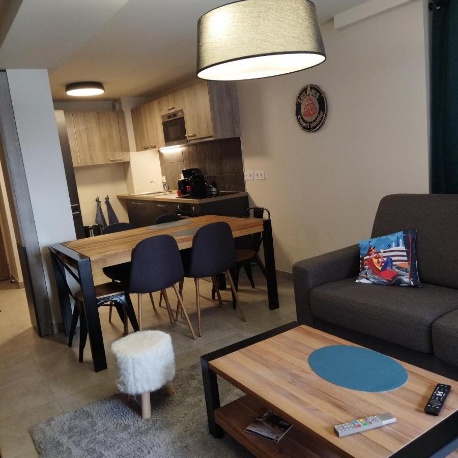 Arc 1800 Appartement 6-8 Pers,5 Cristaux, Avec Garage Les Arcs  ภายนอก รูปภาพ