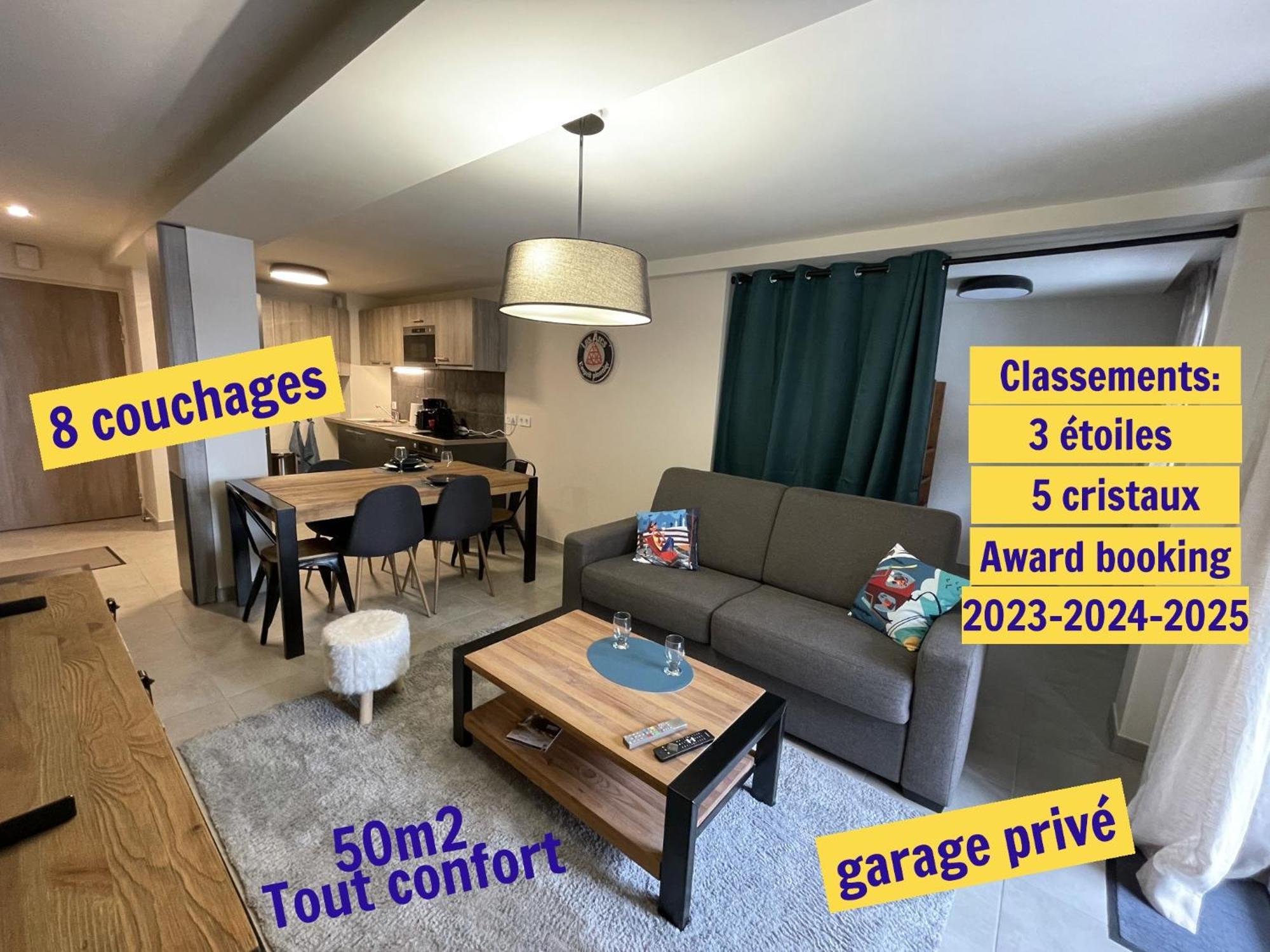 Arc 1800 Appartement 6-8 Pers,5 Cristaux, Avec Garage Les Arcs  ภายนอก รูปภาพ